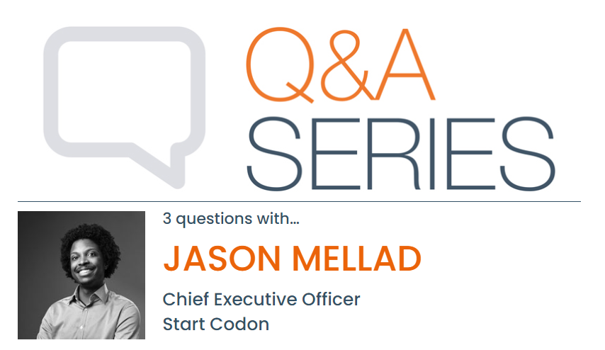 3 questions with… Jason Mellad