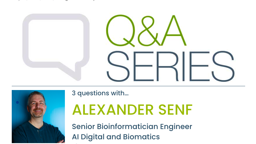 3 Questions With… Alexander Senf